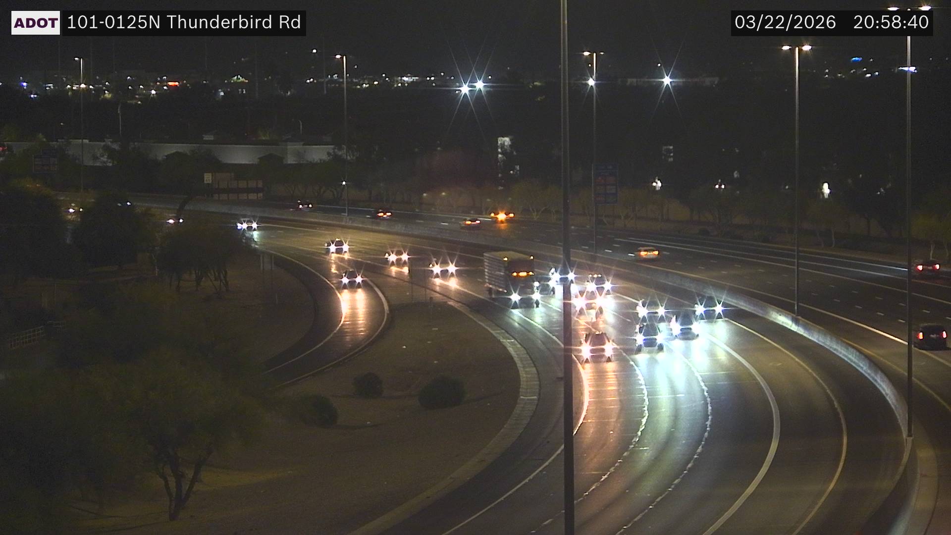 SR-101 @Thunderbird Rd live webcam