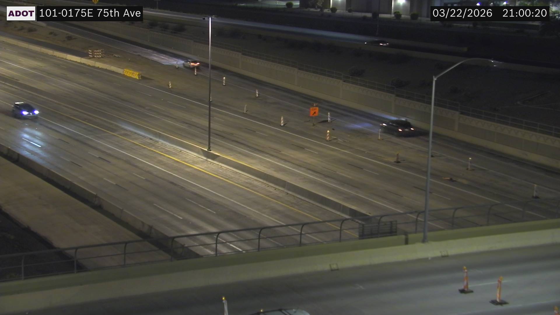 SR-101 @75th Ave live webcam