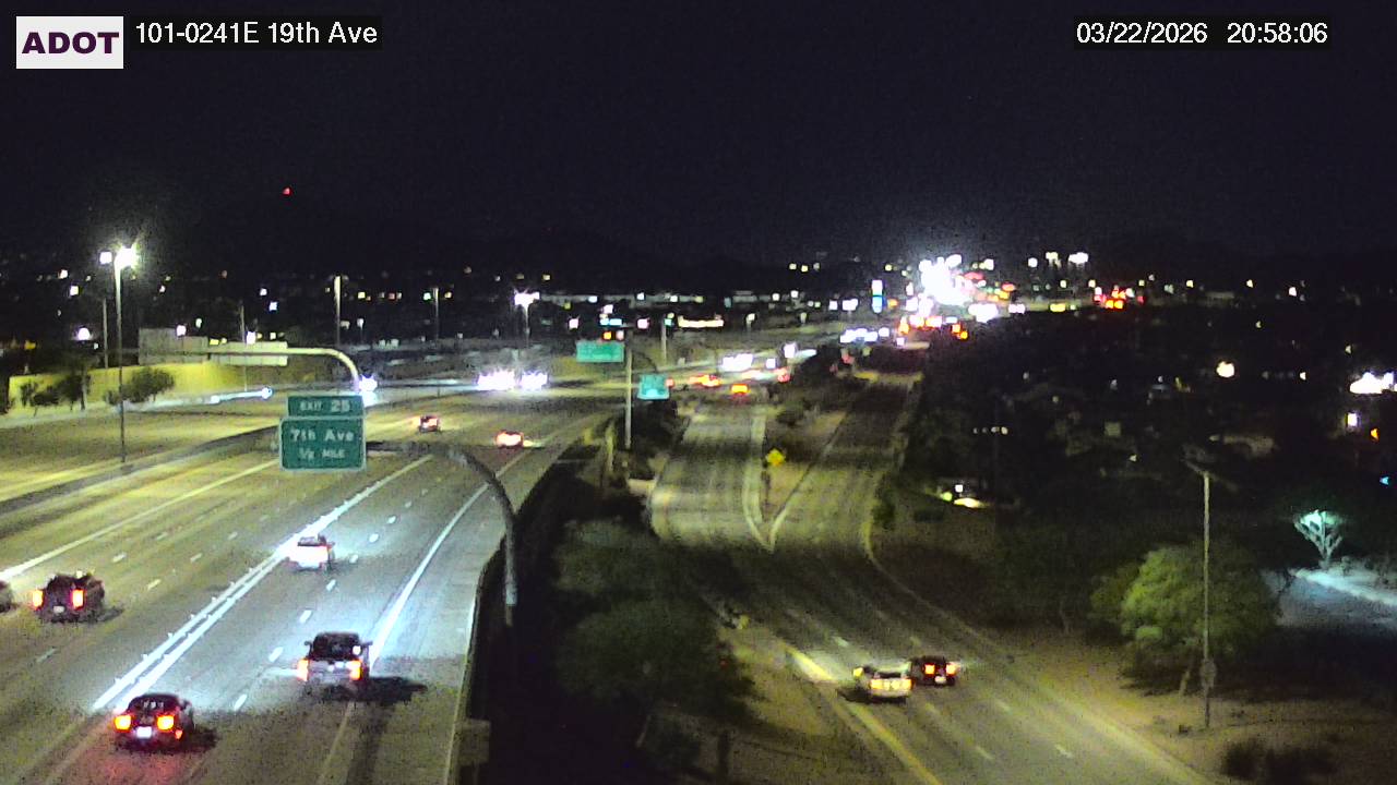 SR-101 @19th Ave live webcam