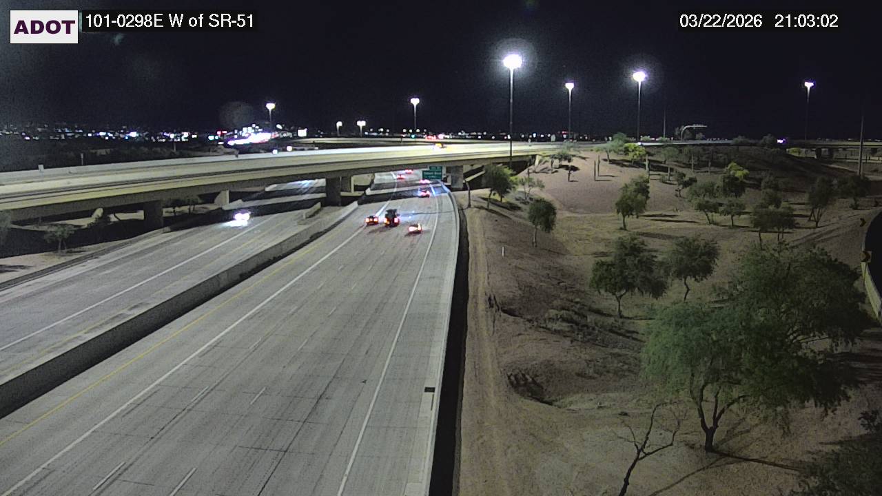 SR-101 @W of SR-51 live webcam