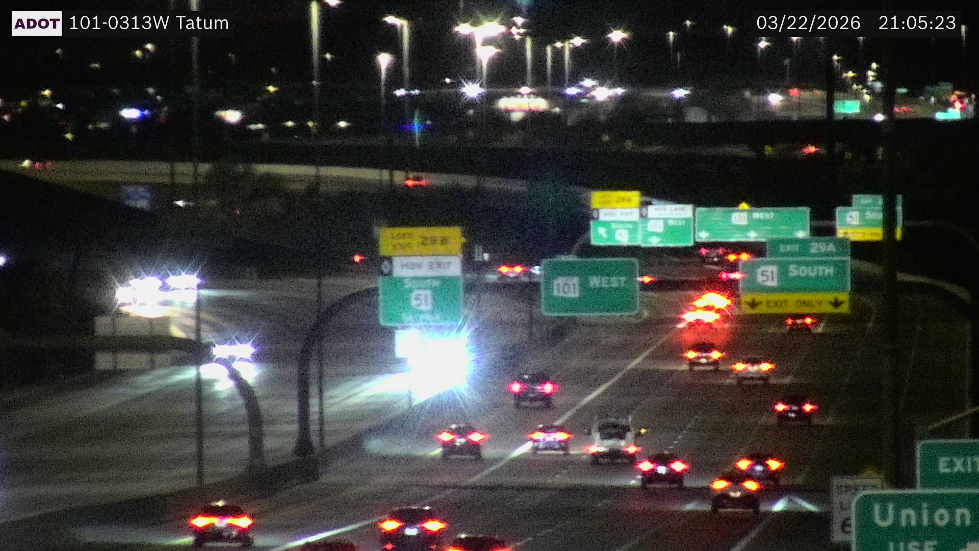 SR-101 @Tatum Blvd live webcam