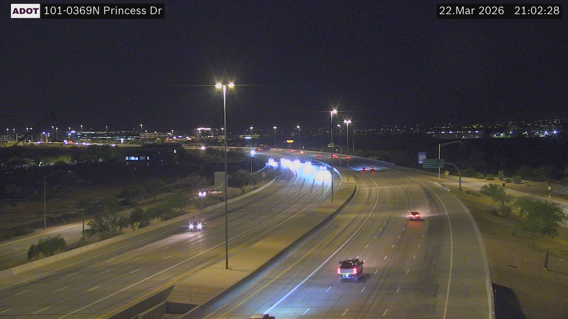 SR-101 @Princess Dr live webcam