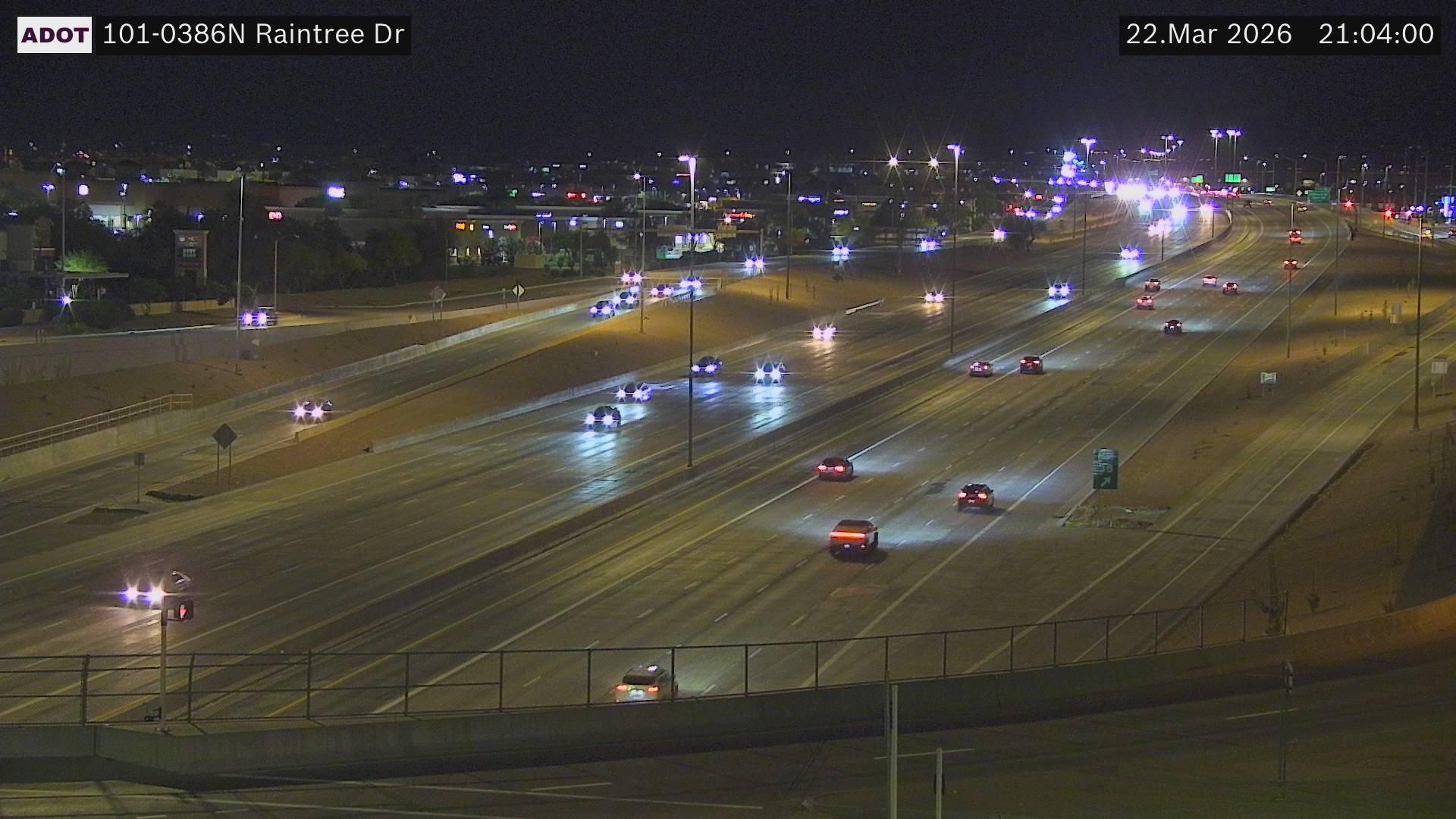 SR-101 @Raintree Dr live webcam