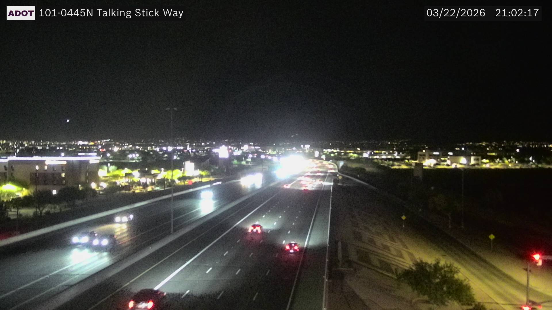 SR-101 @Talking Stick Way live webcam