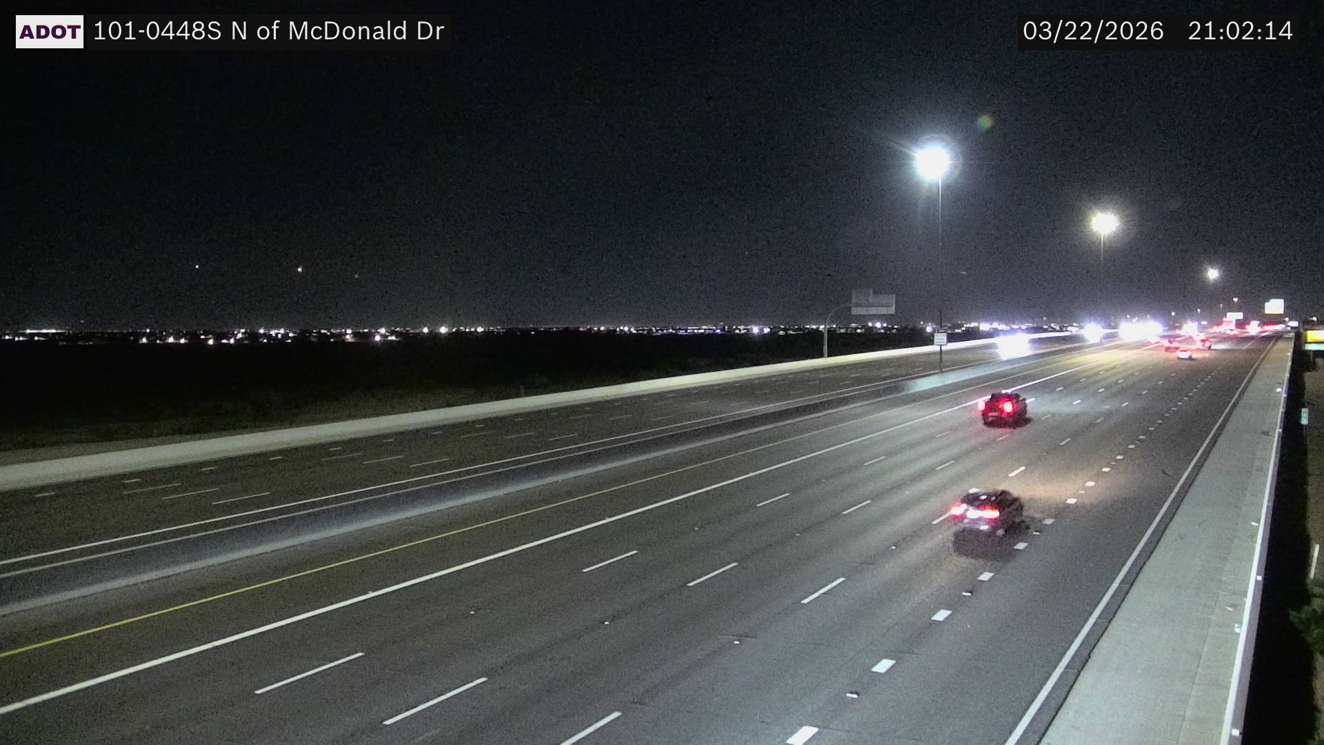 SR-101 @N of McDonald Dr live webcam