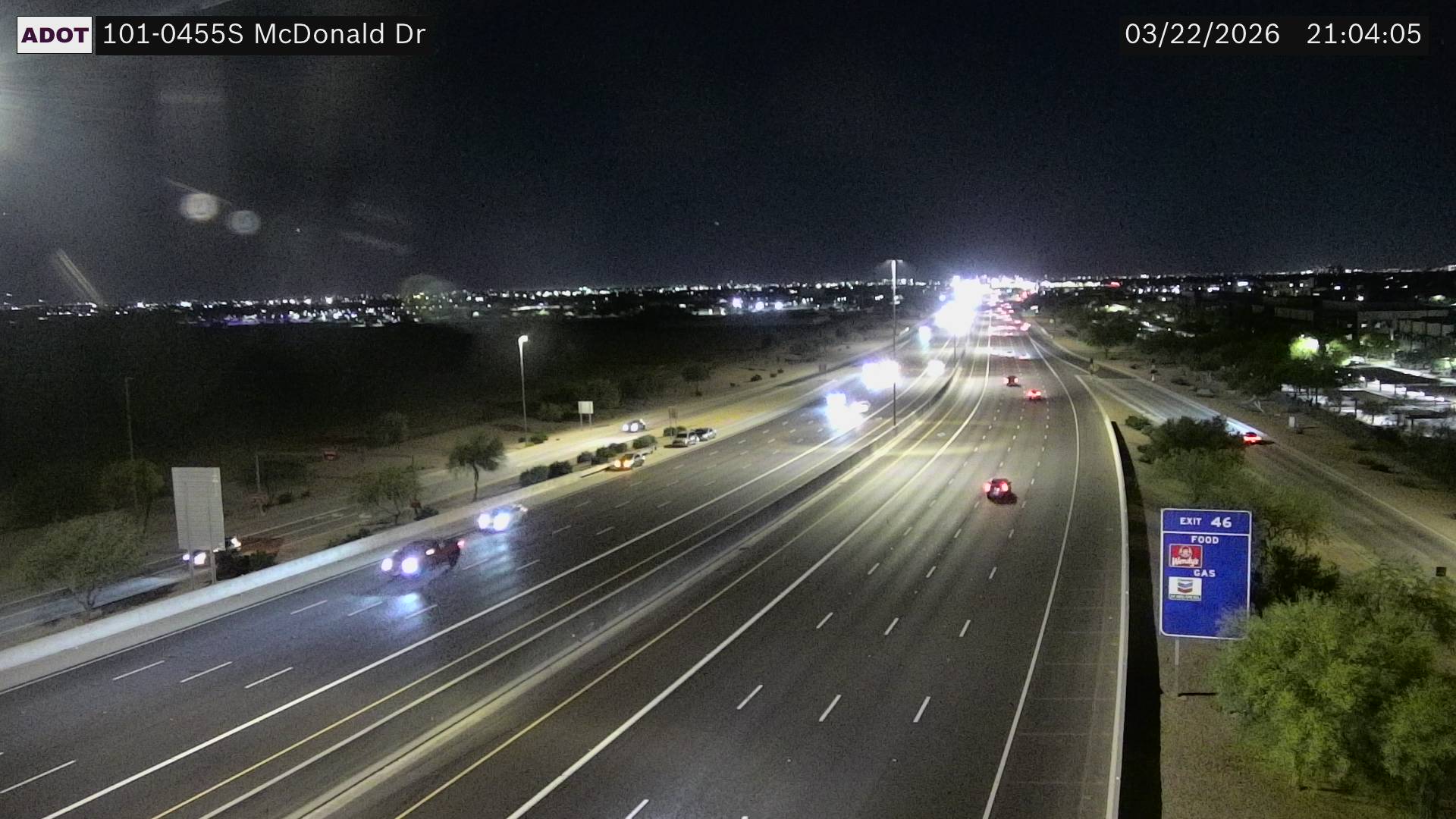 SR-101 @McDonald Dr live webcam