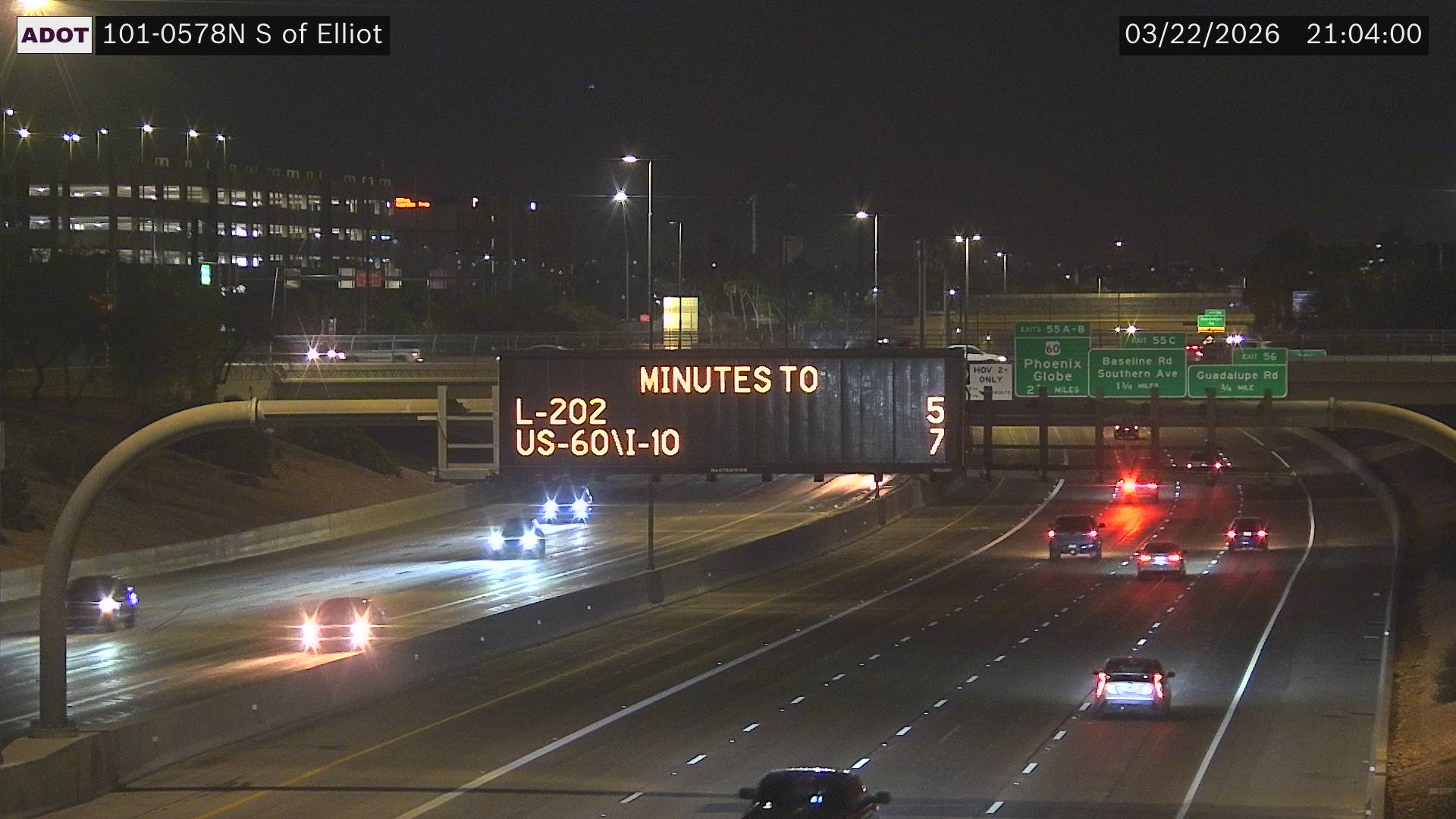 SR-101 @S of Elliot live webcam