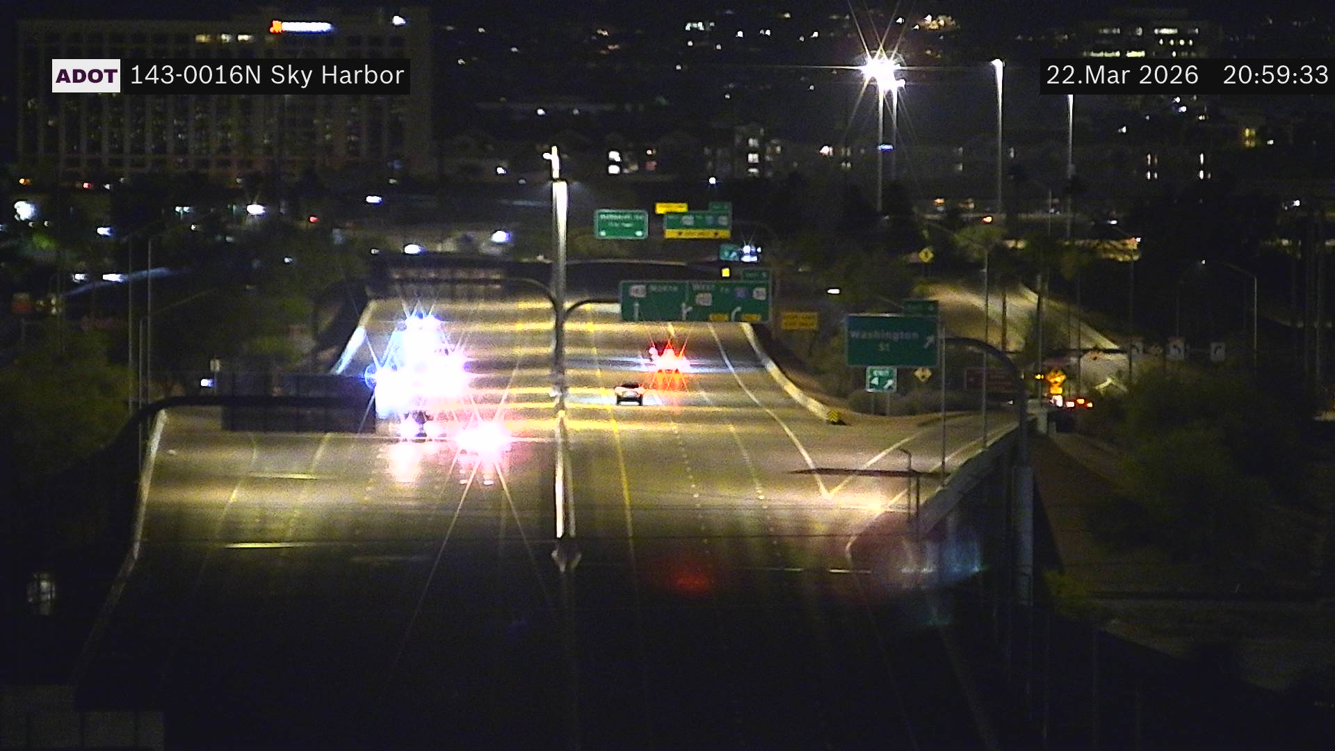 SR-143 @Sky Harbor Blvd live webcam