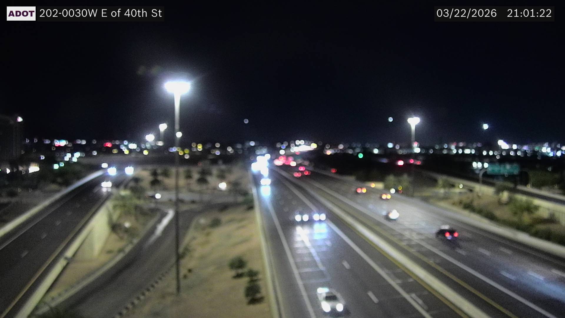 SR-202 @E of 40th St live webcam