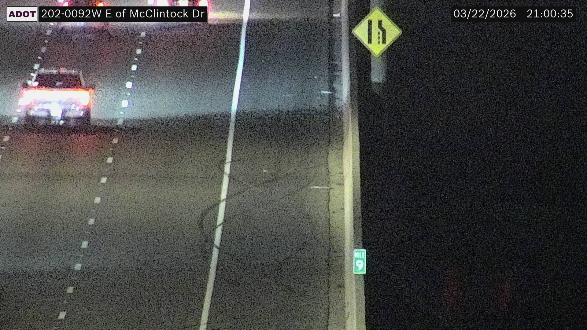 SR-202 @E of McClintock Dr live webcam