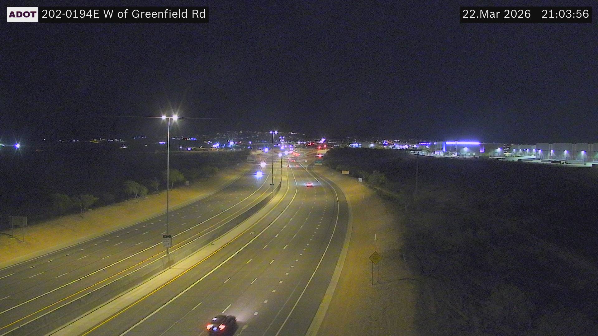 SR-202 @W of Greenfield Rd live webcam