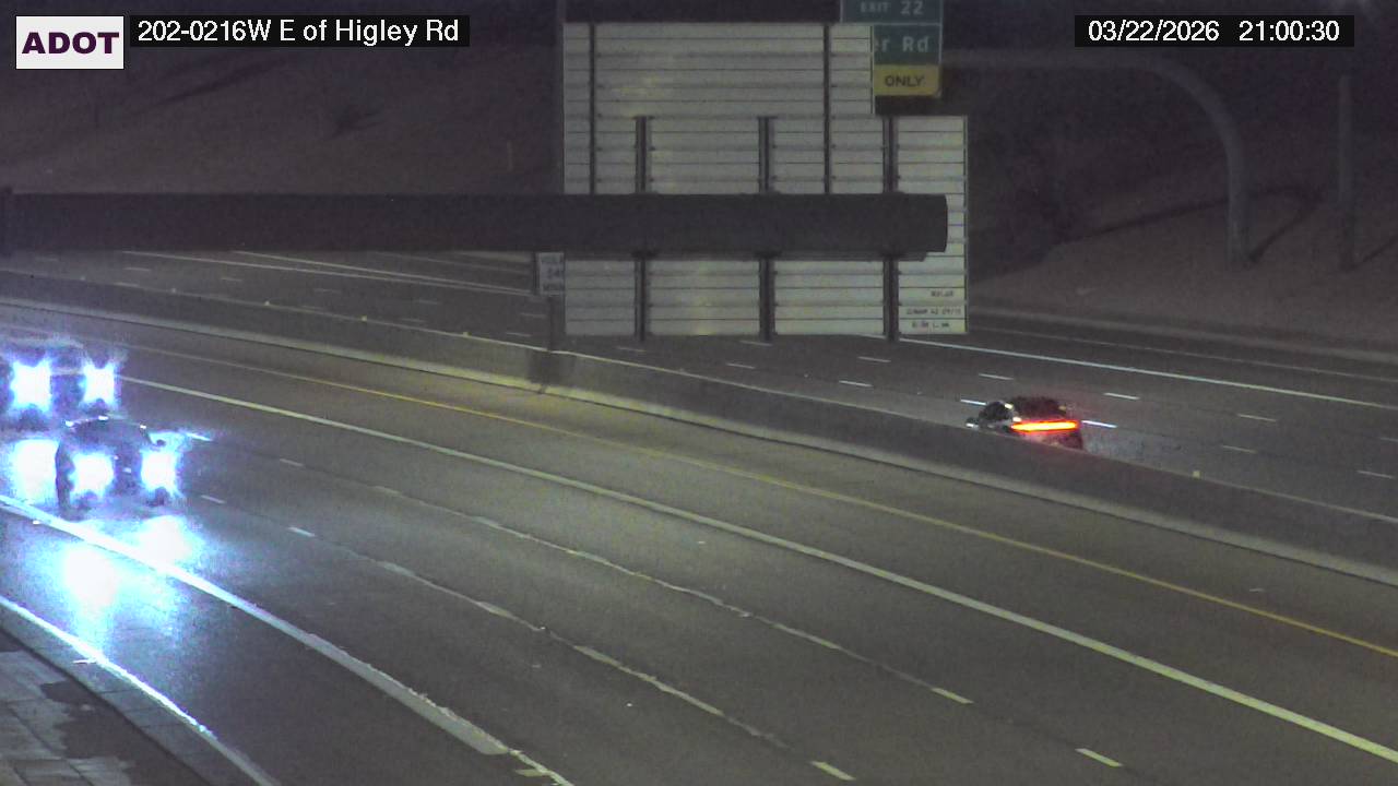 SR-202 @E of Higley Rd live webcam