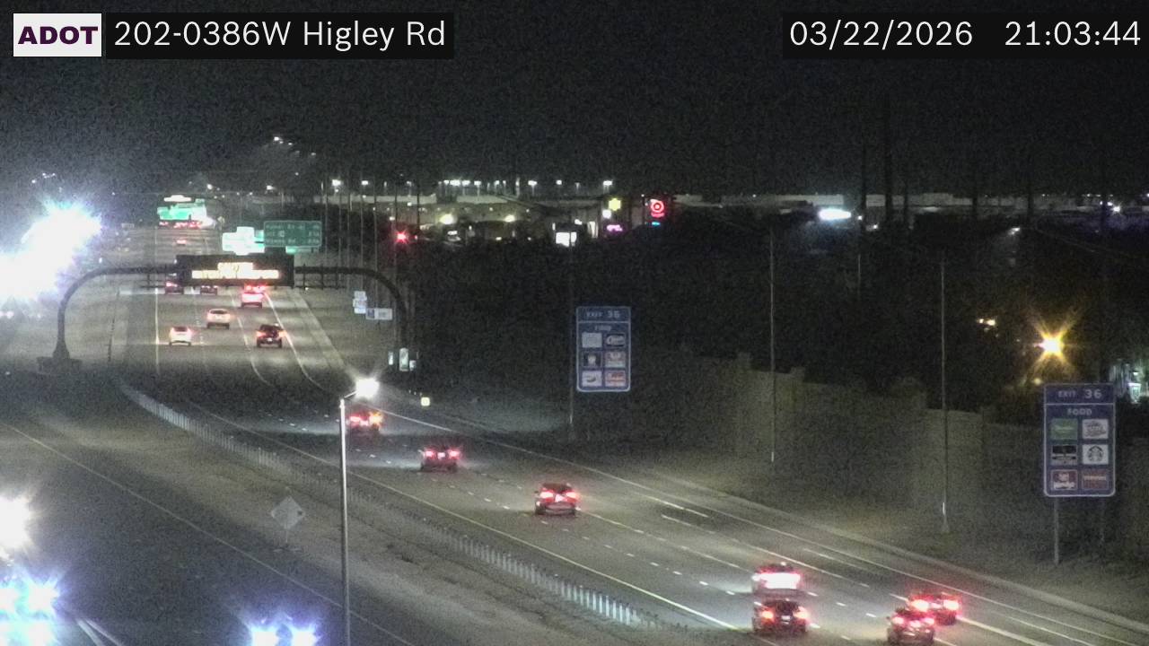 SR-202 @Higley Rd live webcam
