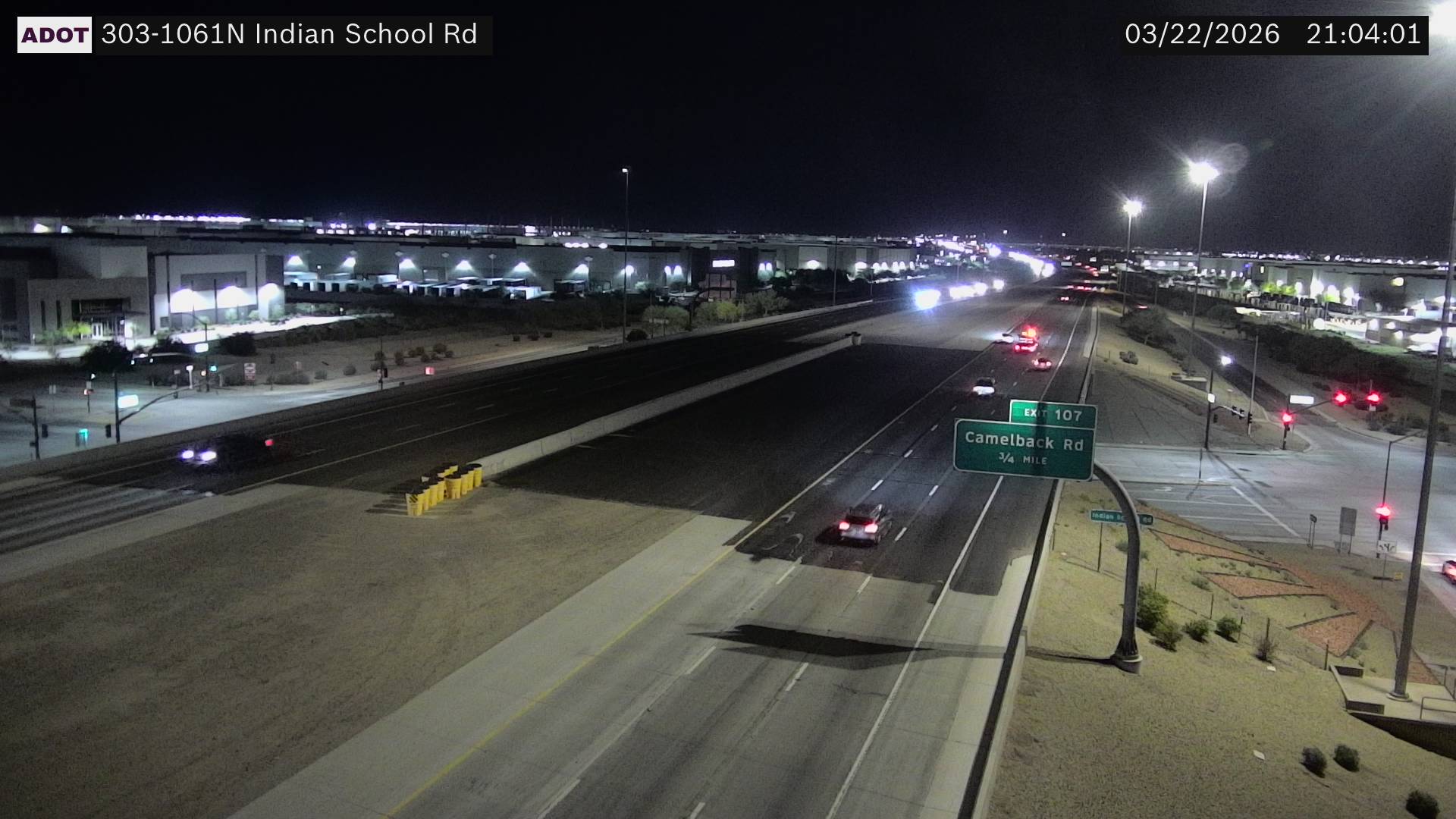 SR-303 @Indian School Rd live webcam