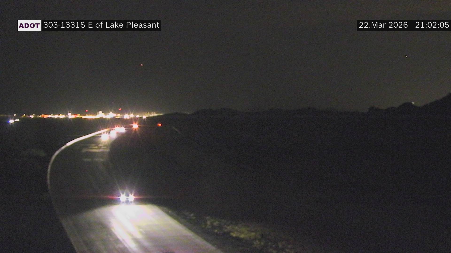 SR-303 @E of Lake Pleasant live webcam