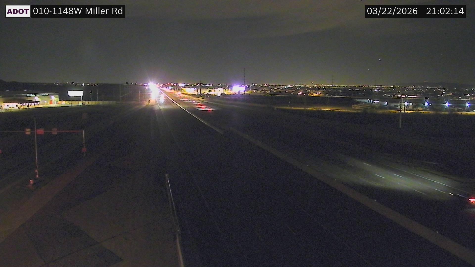 I-10 @Miller Road live webcam
