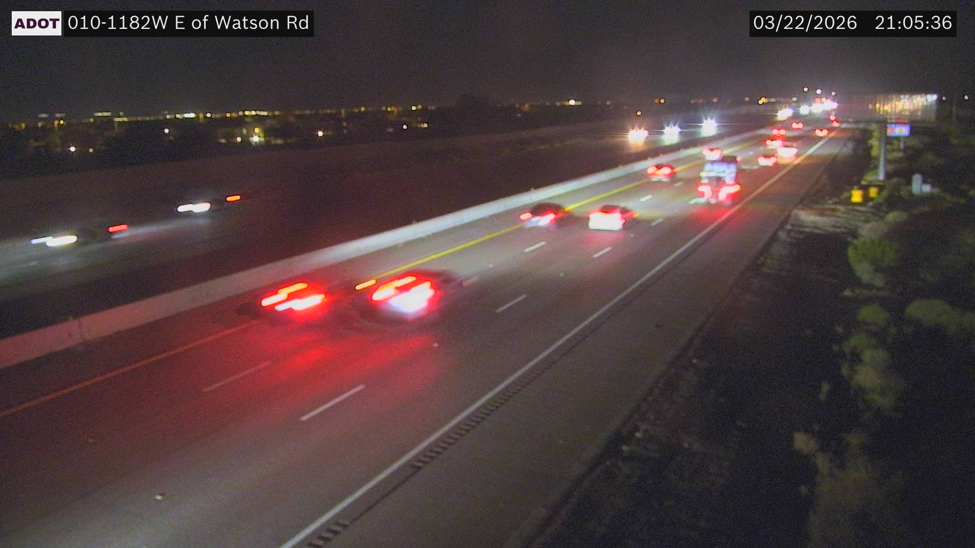 I-10 @E of Watson Rd live webcam