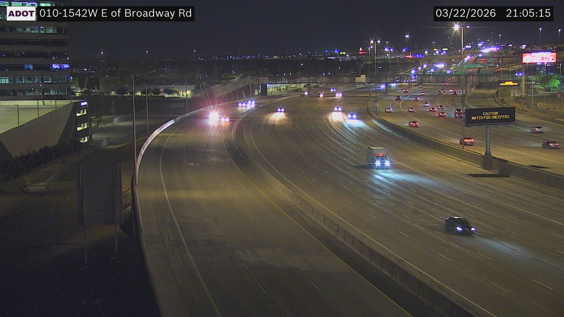 I-10 @E of Broadway Rd live webcam