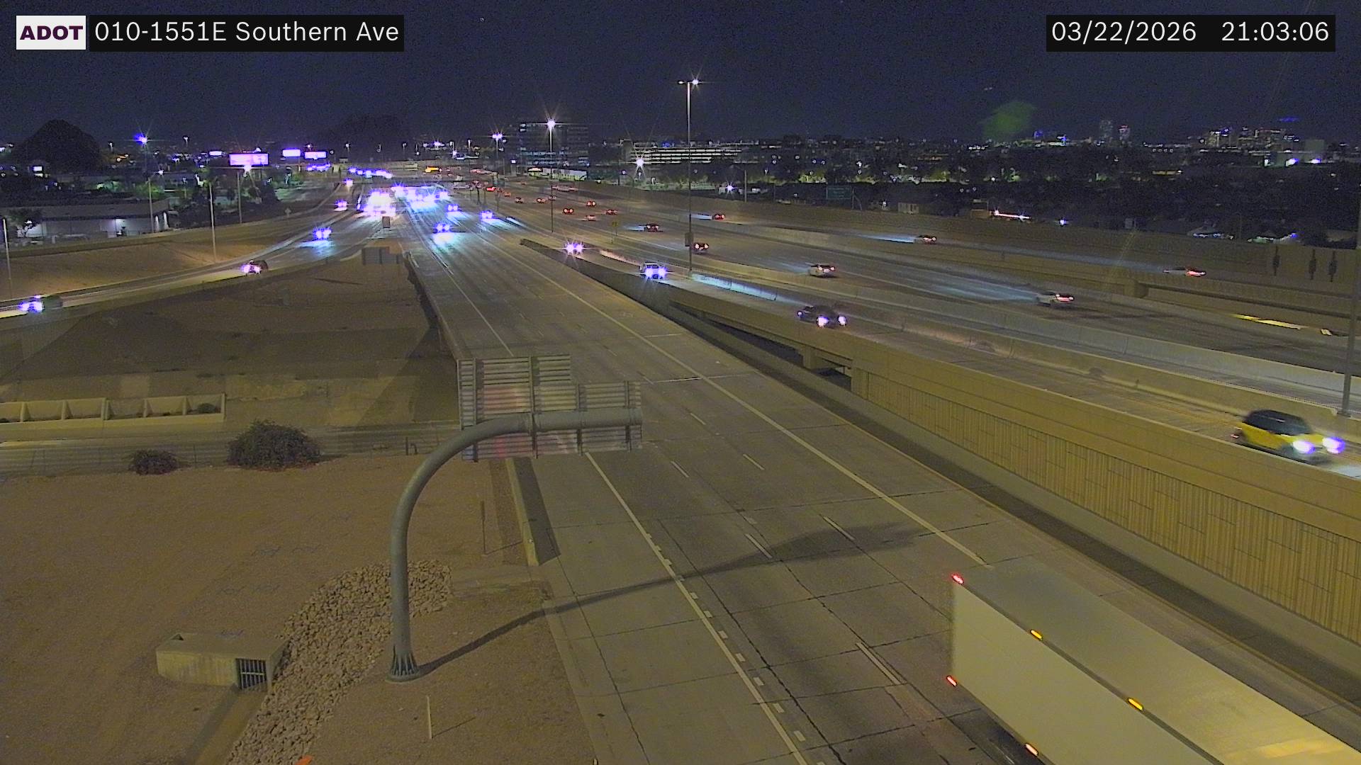 I-10 @Southern Ave live webcam