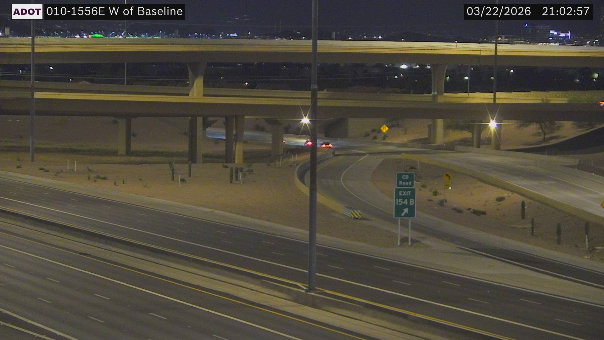 I-10 @W of Baseline live webcam
