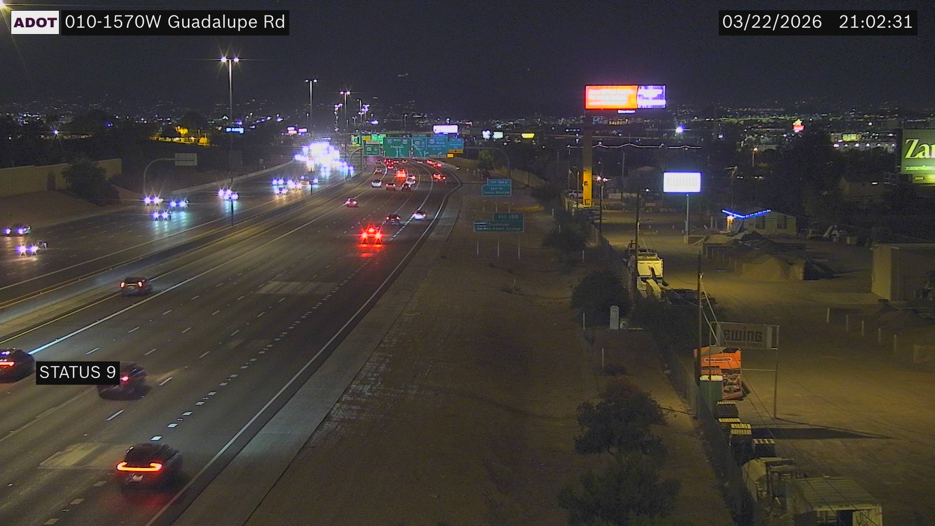 I-10 @Guadalupe Rd live webcam