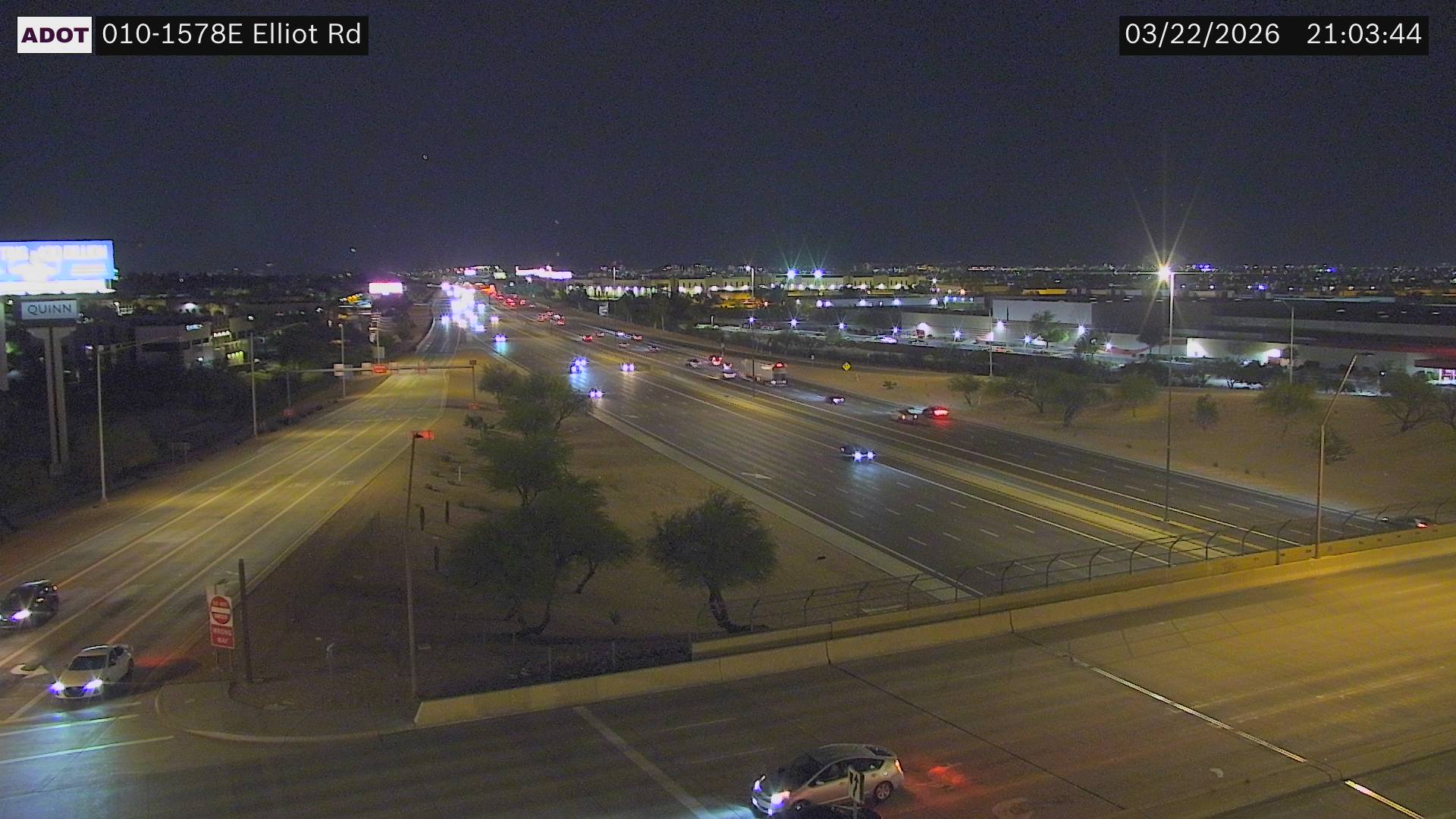 I-10 @Elliot Rd live webcam