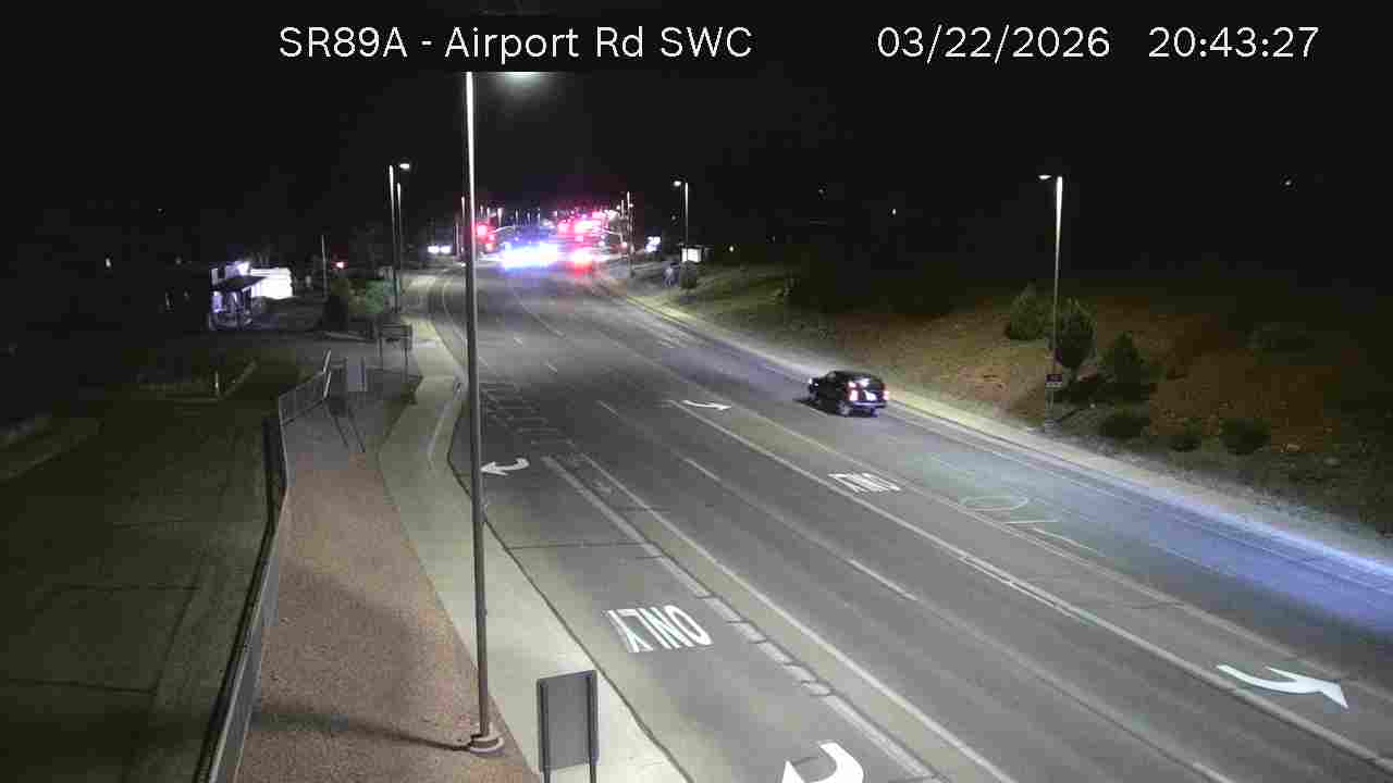 SR-89A @Airport Rd SWC live webcam