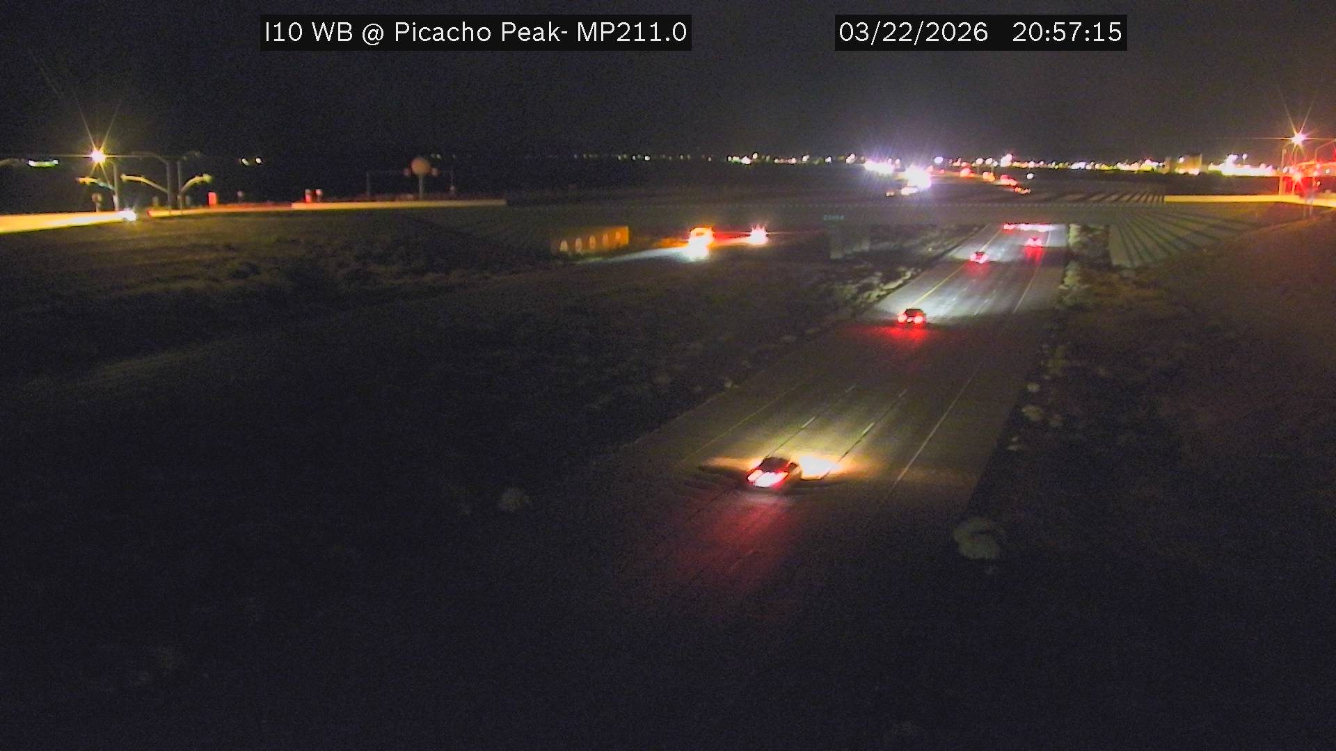 I-10 @Picacho Peak live webcam