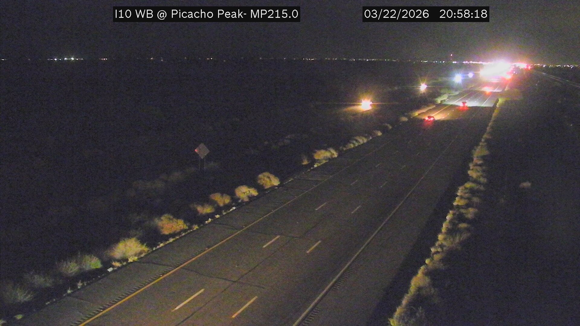 I-10 @Picacho Peak live webcam