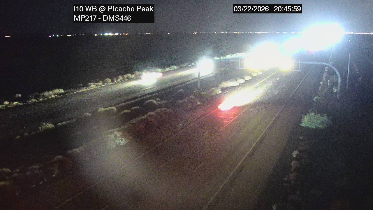 I-10 @Picacho Peak live webcam