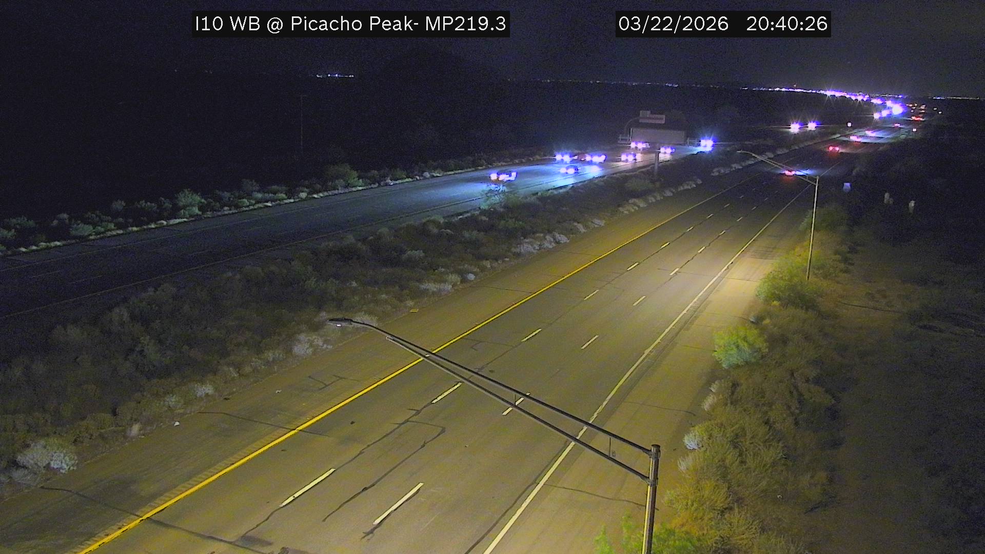 I-10 @Picacho Peak live webcam