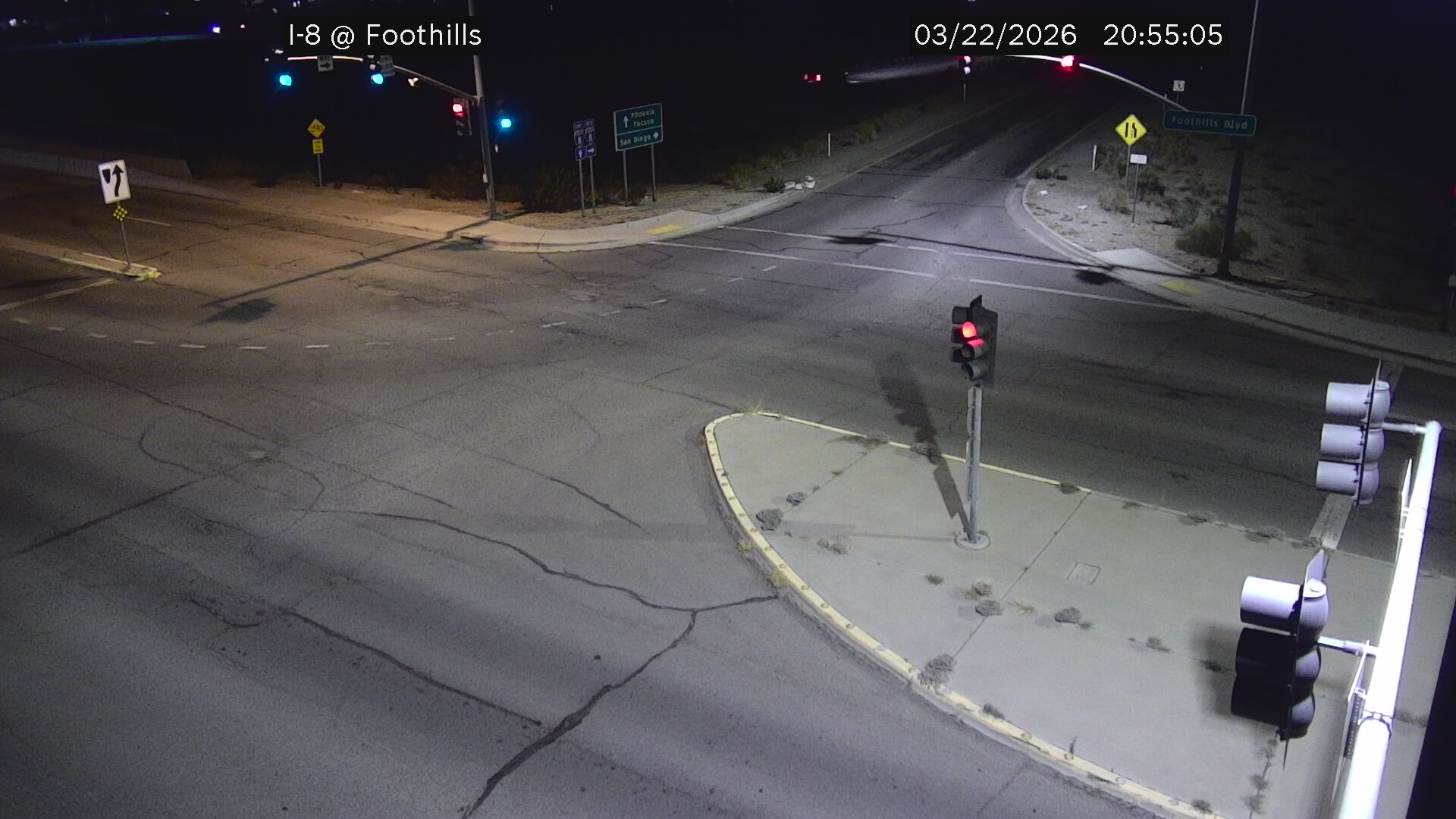 I-8 @Foothills live webcam