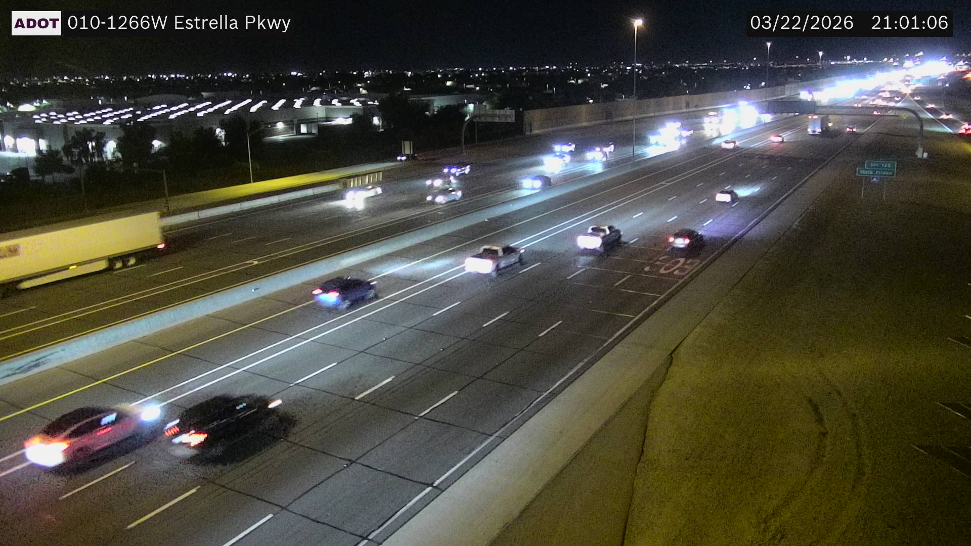 I-10 @Estrella Pkwy live webcam