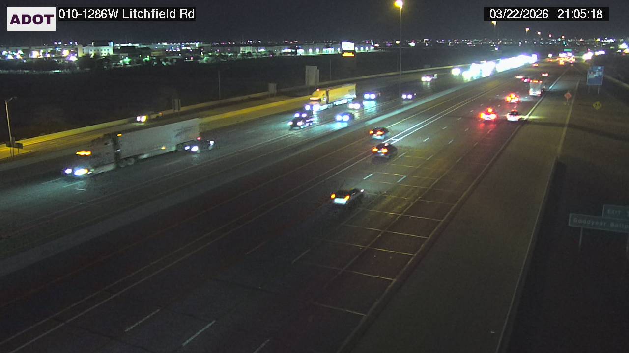 I-10 @Litchfield Rd live webcam