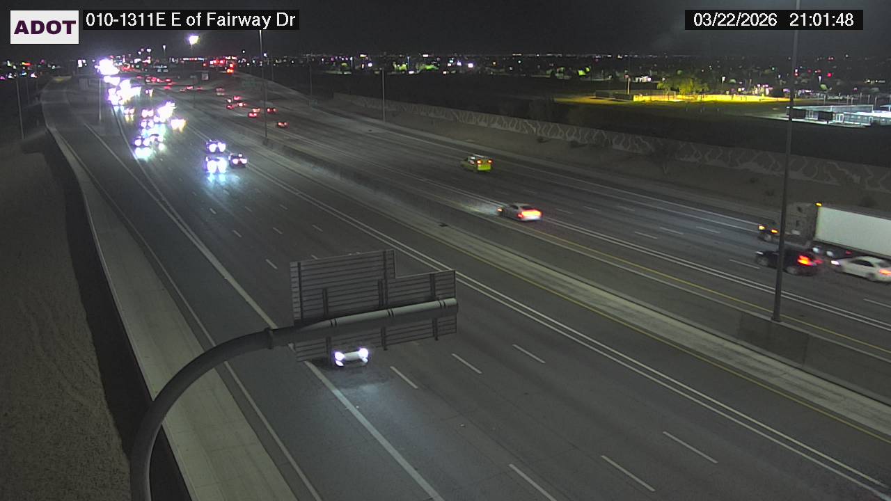I-10 @E of Fairway Dr live webcam