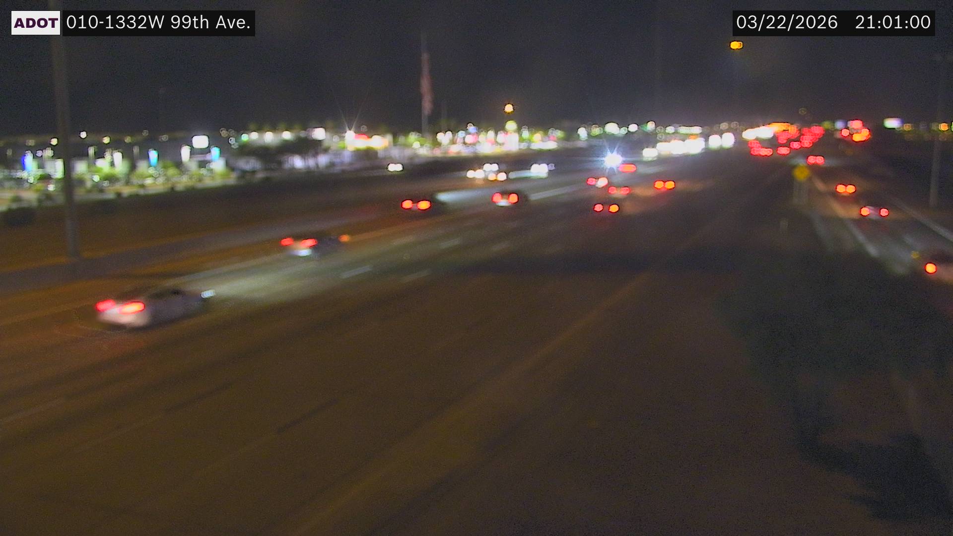 I-10 @99th Ave live webcam