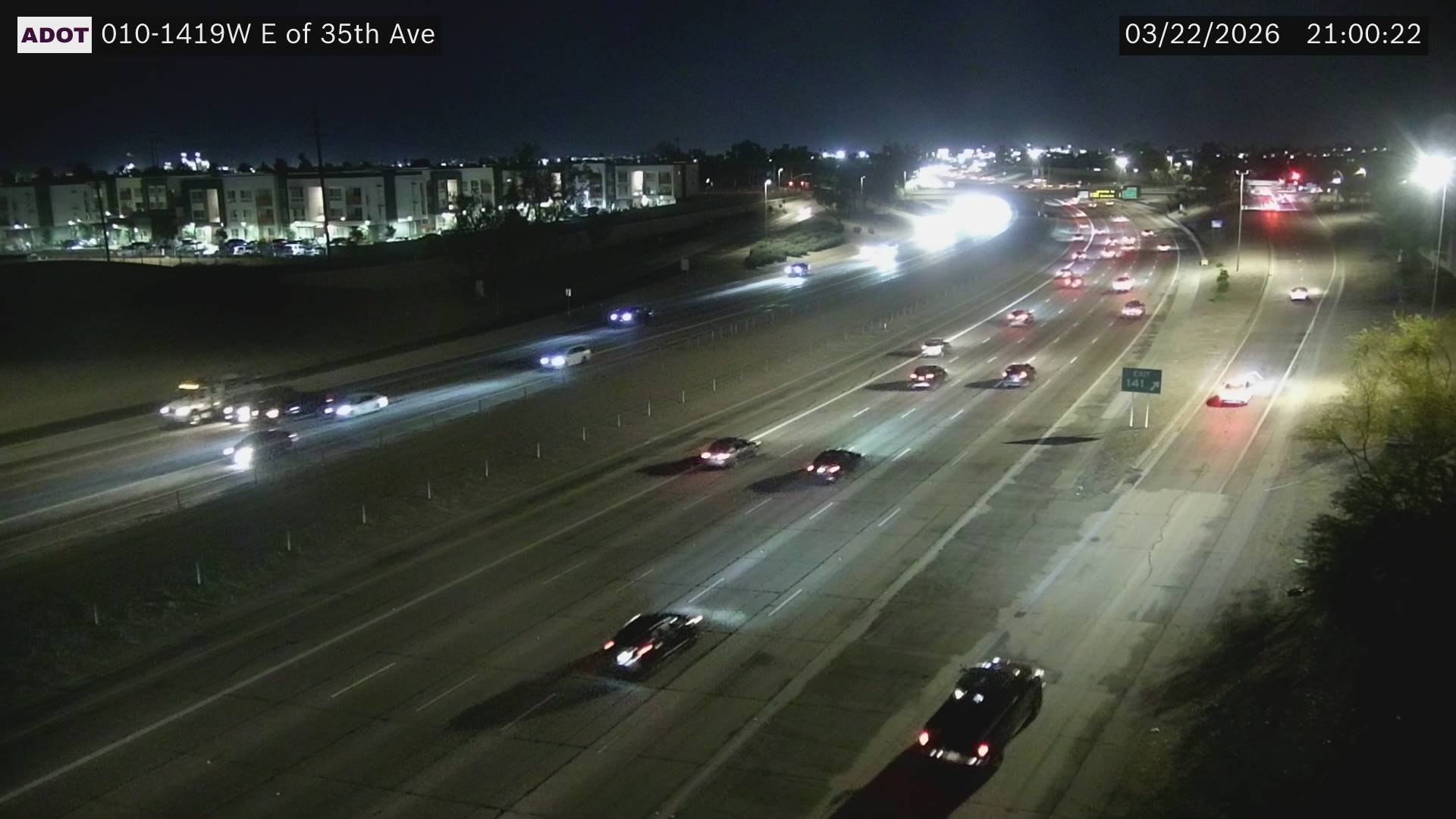 I-10 @E of 35th Ave live webcam
