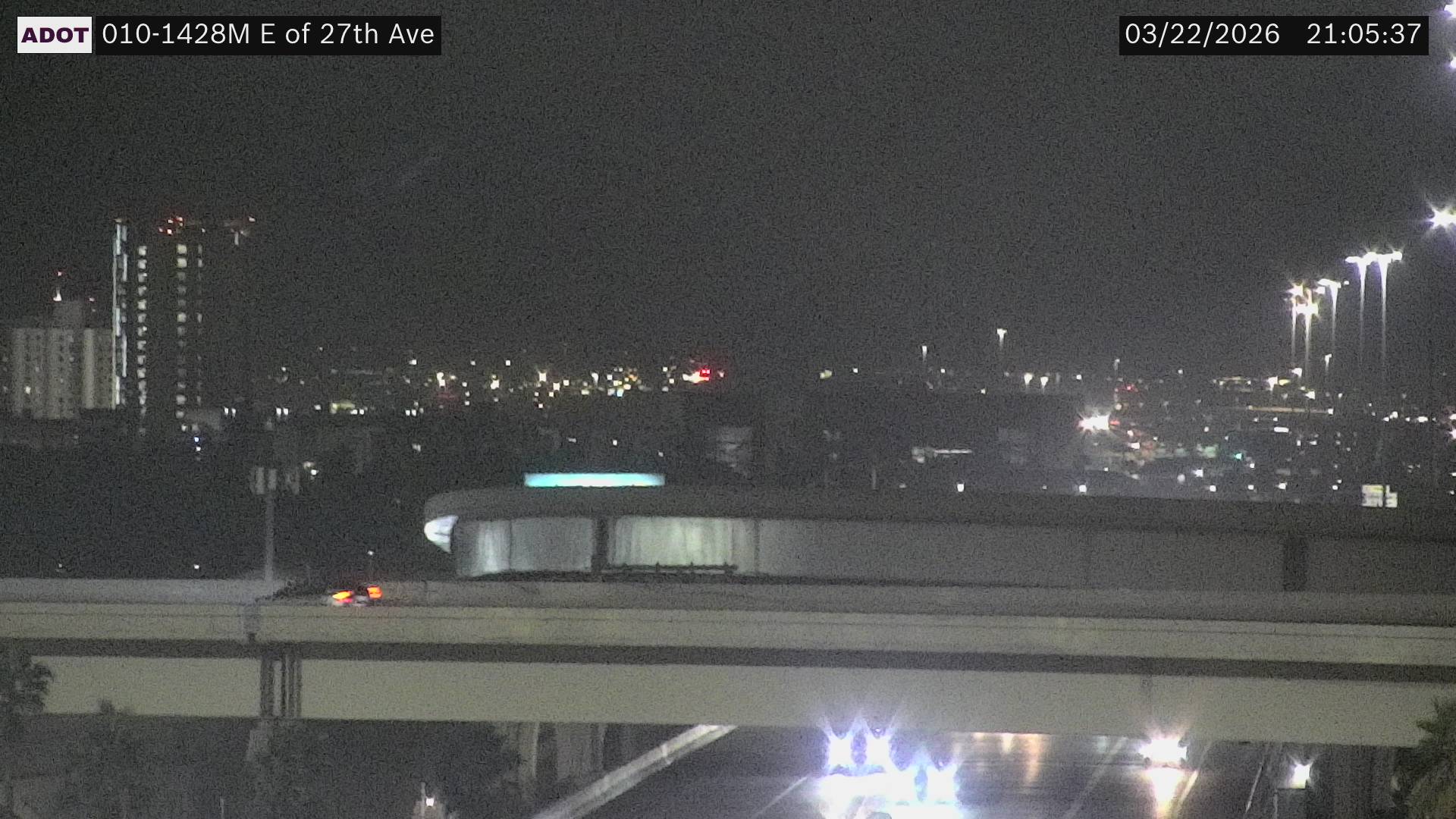 I-10 @E of 27th Ave live webcam
