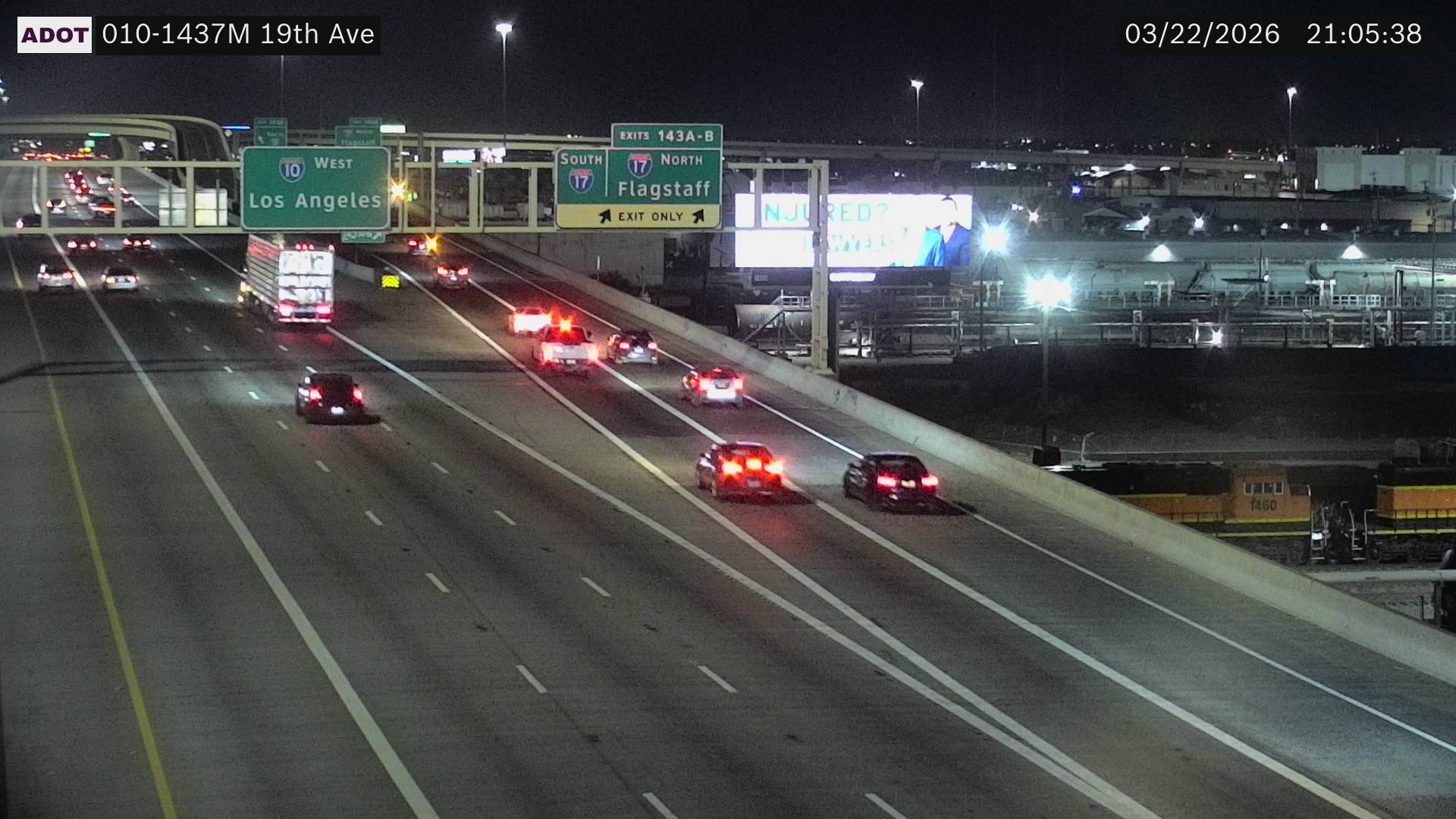 I-10 @19th Ave live webcam
