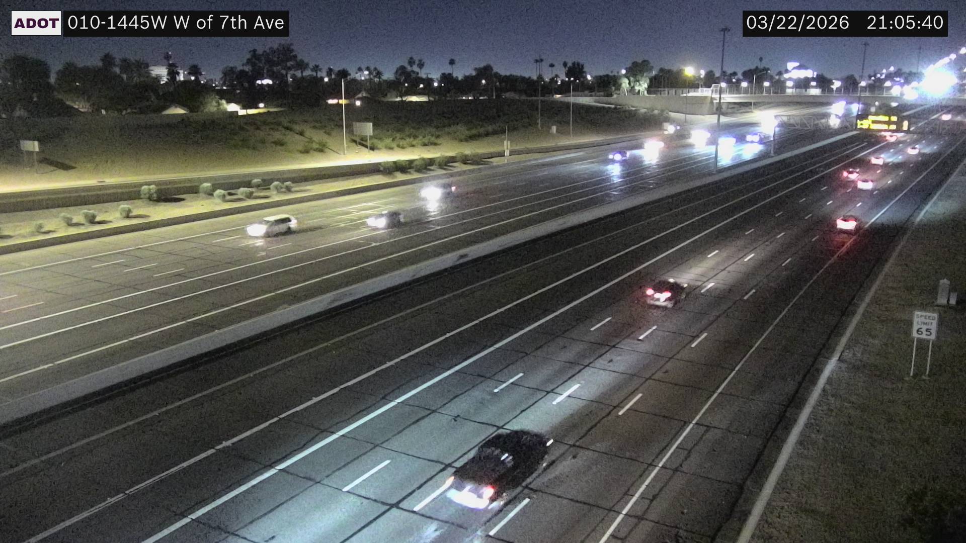 I-10 @W of 7th Ave live webcam