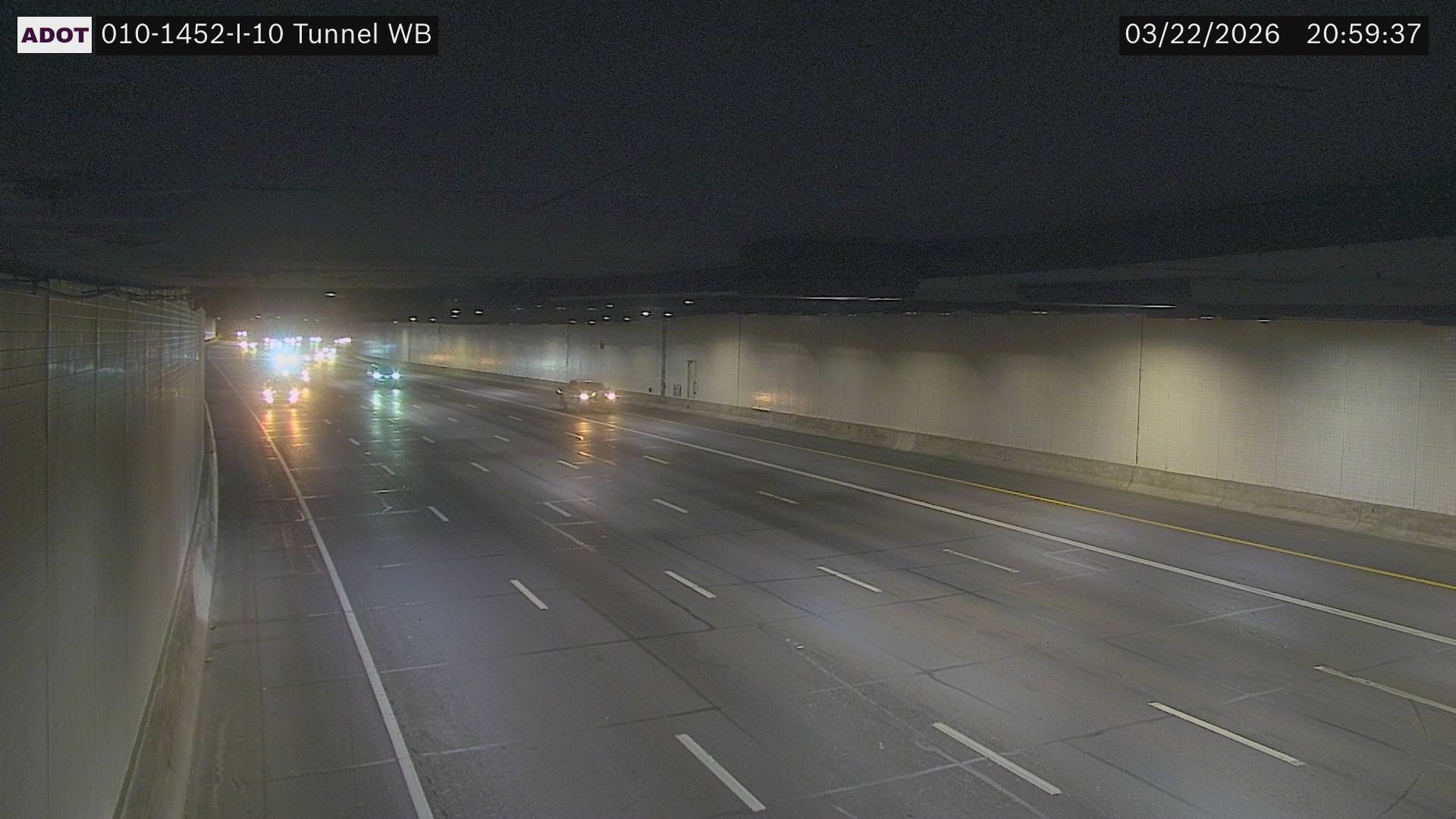 I-10 @Tunnel WB live webcam