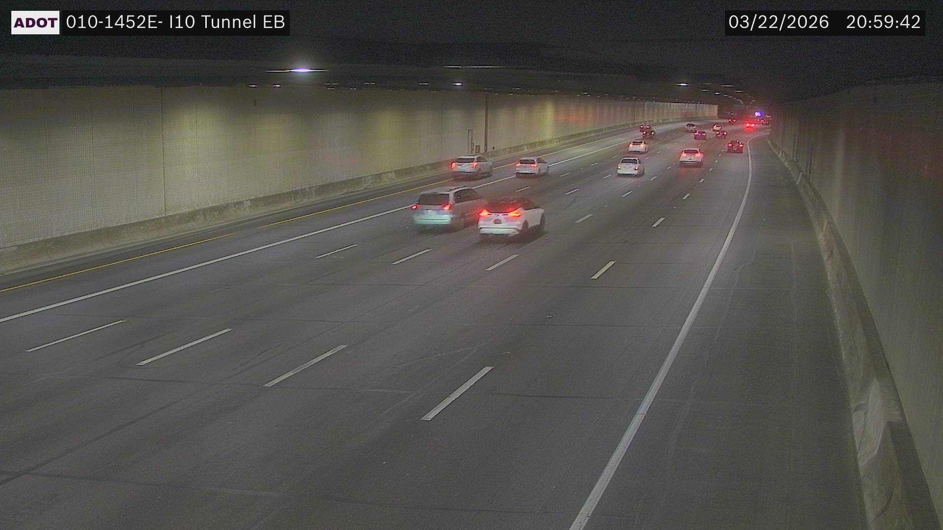I-10 @Tunnel EB live webcam