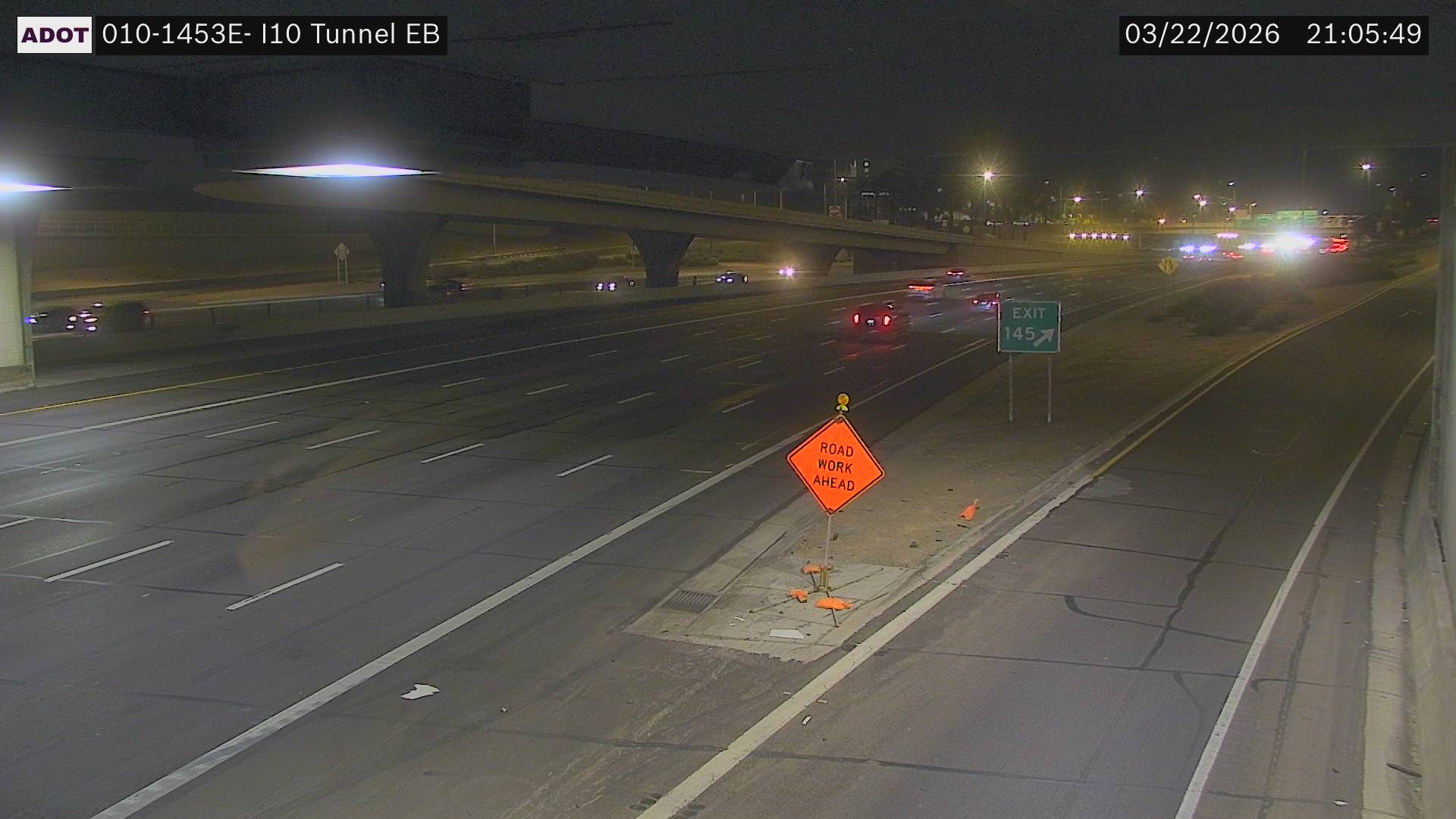 I-10 @Tunnel EB live webcam