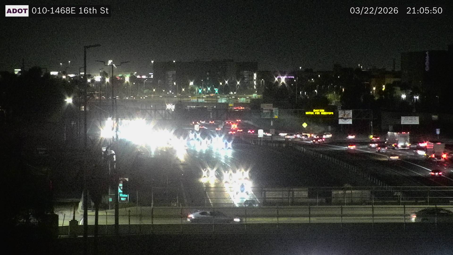 I-10 @16th St live webcam