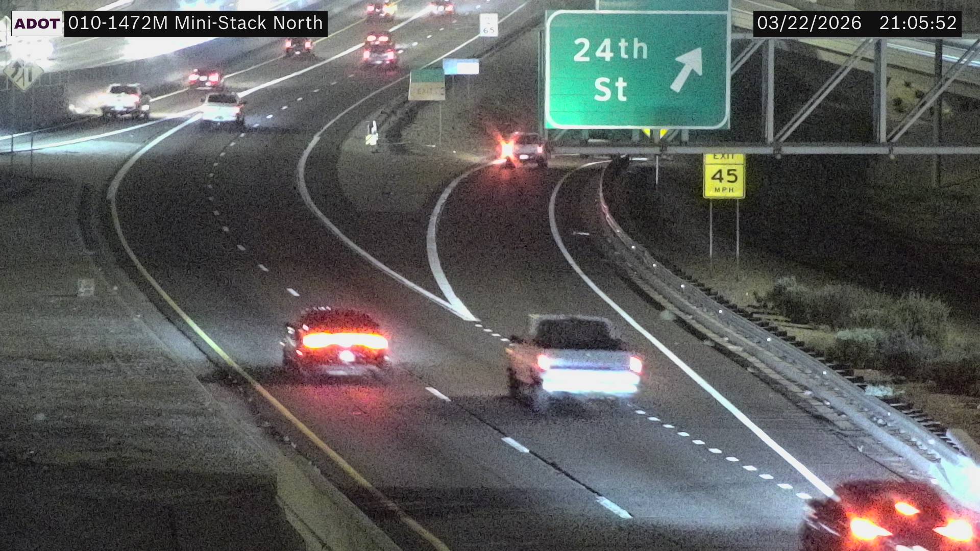 I-10 @Mini Stack North live webcam