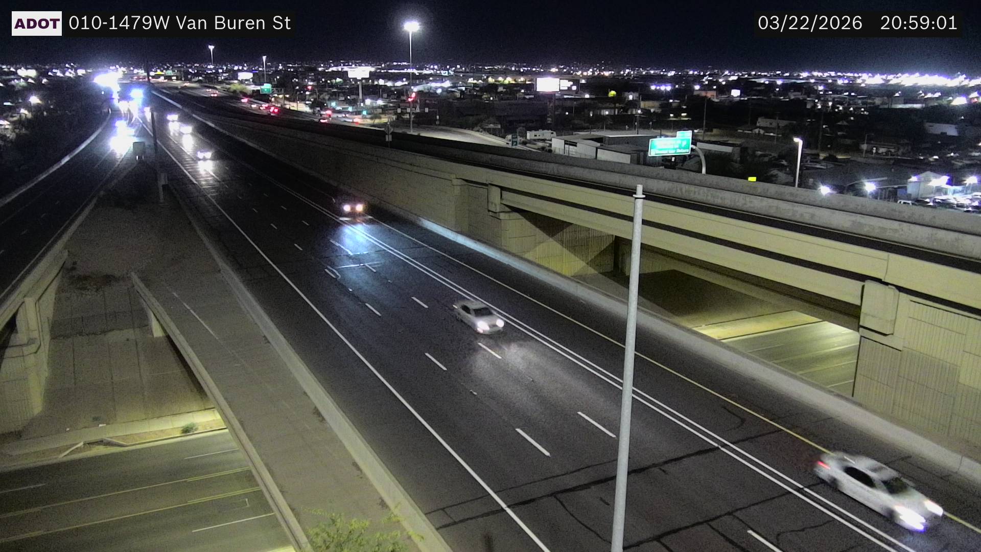I-10 @Van Buren St live webcam