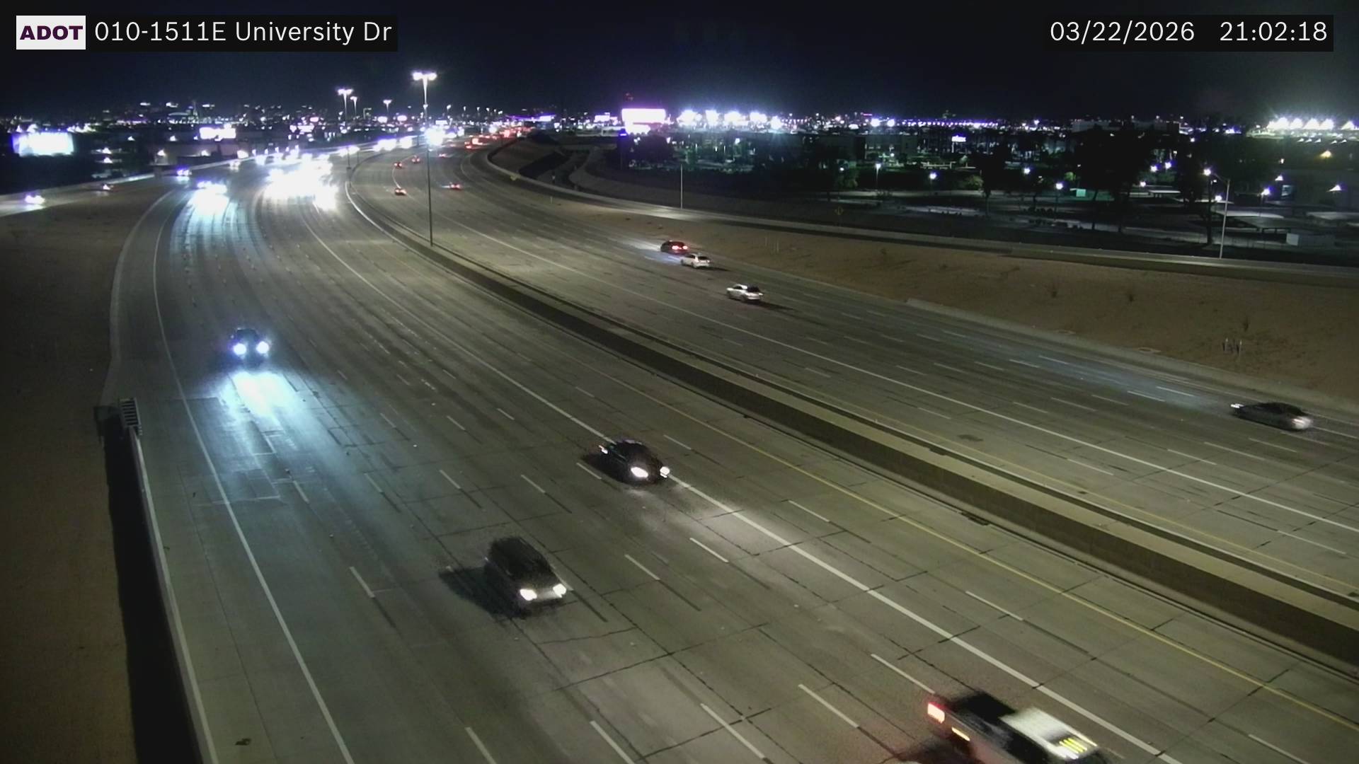 I-10 @University Dr live webcam