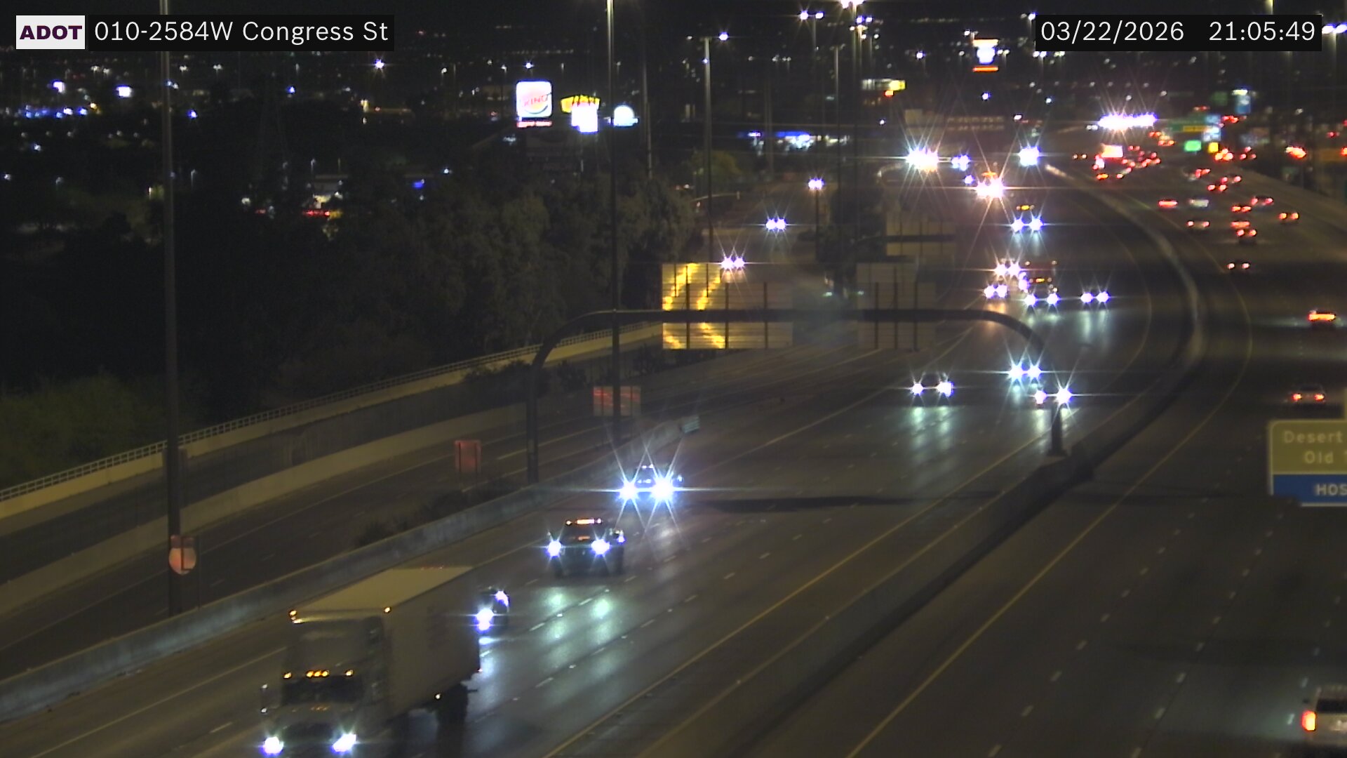 I-10 @Congress St live webcam