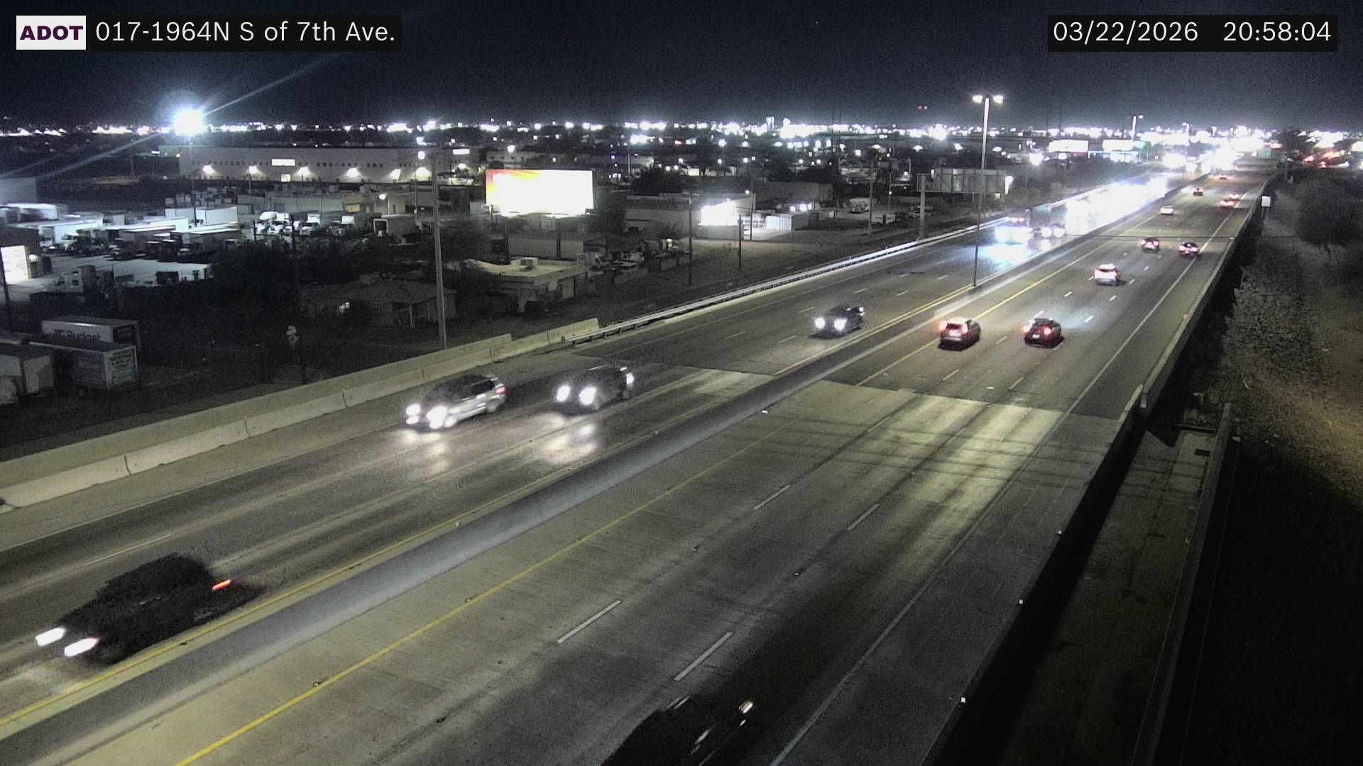 I-17 @S of 7th Ave live webcam