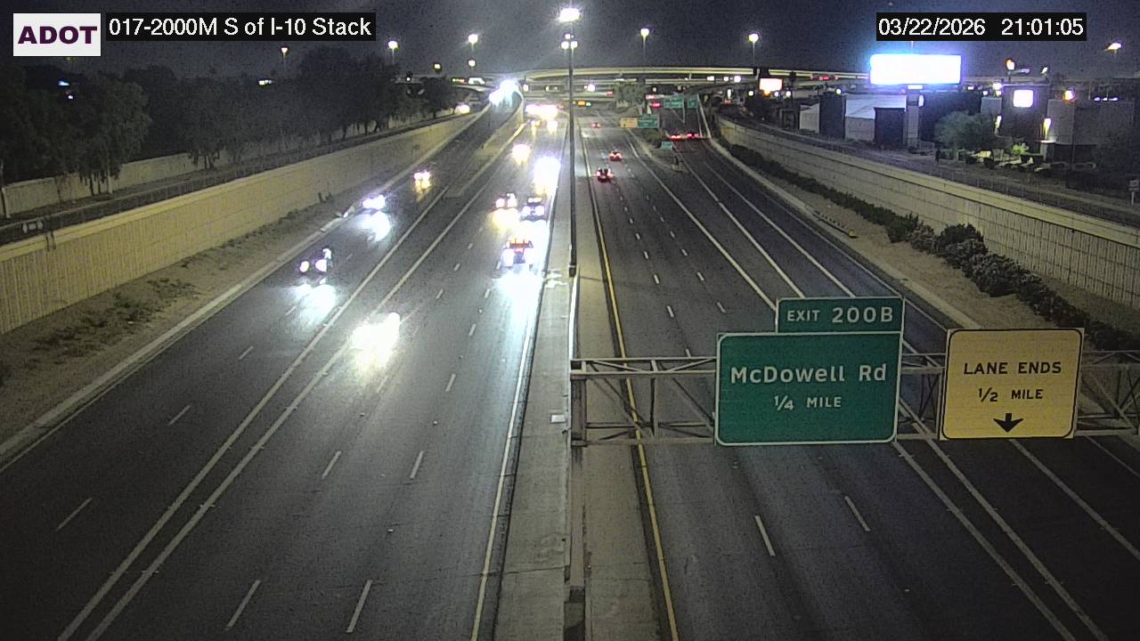 I-17 @S of I-10 Stack live webcam